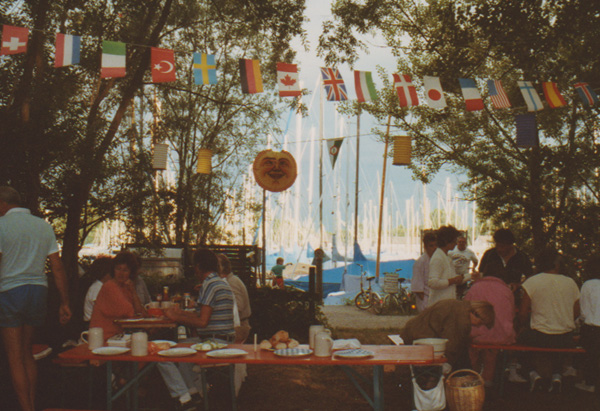 Einweihung des MSL Grundst&uuml;cks in Gohren Juli 1988